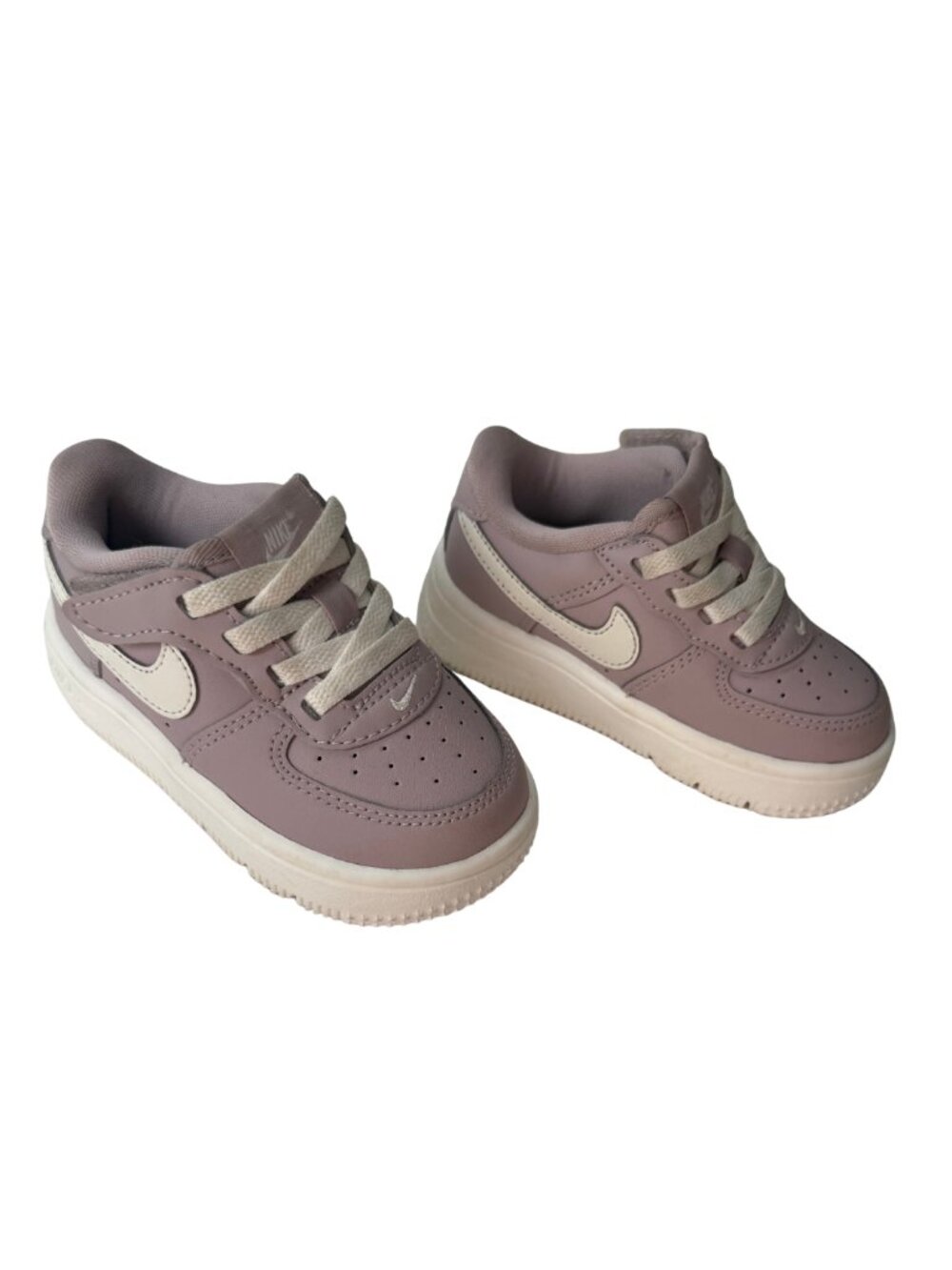 Nike Force 1 Low EasyOn Toddler Sneakers Particle Rose Sail Size 6C